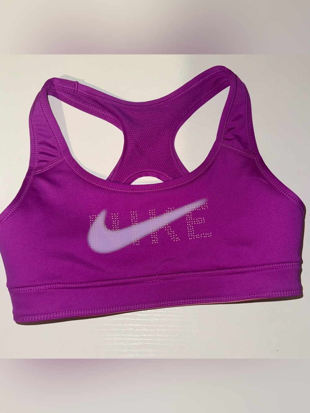 Nike Women's Magenta Racerback Swim Sports Bra